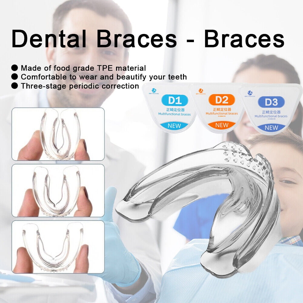 3 Stage Dental Orthodontic Teeth Corrector Braces Tooth Straighten Tool