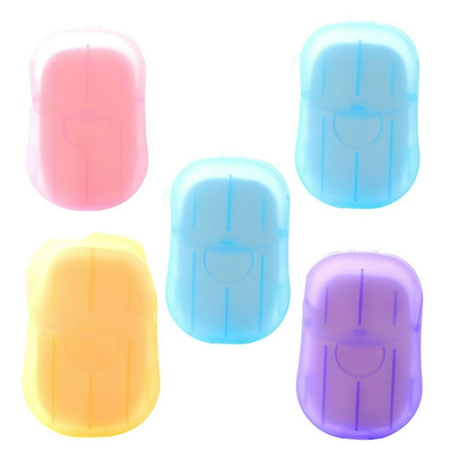 Paper Soap Portable Disposable Hand Washing Paper Soap Sheet for Travel Camping