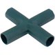 thumbnail image 1 of 10 conectores cruzados de PVC de 4 vías y 16 mm para construcción de marcos de invernadero de alta resistencia, 1 of 3