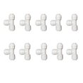 thumbnail image 2 of MALIDA Union tee 1/4"OD Push Tube Quick push to Connect Fittings for Water Purifiers RO Reverse Osmosis Systems. (10 Pack)¡­, 2 of 3
