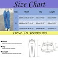 thumbnail image 4 of High Waist Baggy Cargo Jeans for Women Flap Pocket Relaxed Fit Straight Wide Leg Y2K Fashion Jeans, 4 of 7