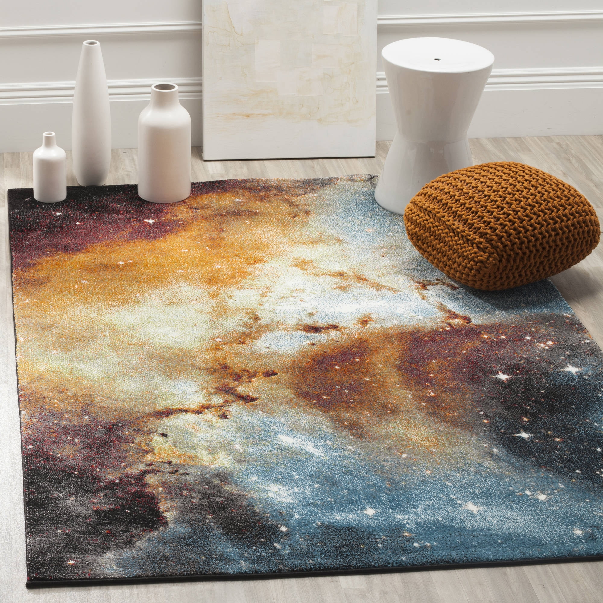 Safavieh Galaxy Rug Collection Geometric Astronomy Modern Area Rug