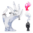 thumbnail image 2 of "Mano Exhibidor De Anillos Soporte Para Joyería Joyas Maniqui Belug, Transparente ", 2 of 5