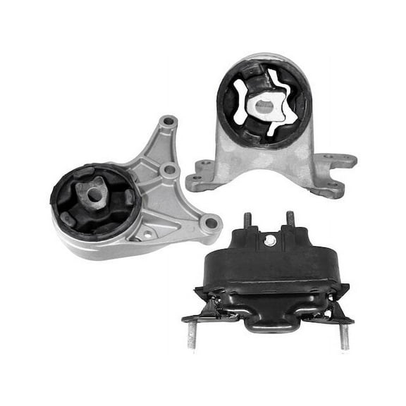 Engine Mount and Transmission Mount Kit - Compatible with 2008 - 2012 Chevy Malibu 2009 2010 2011