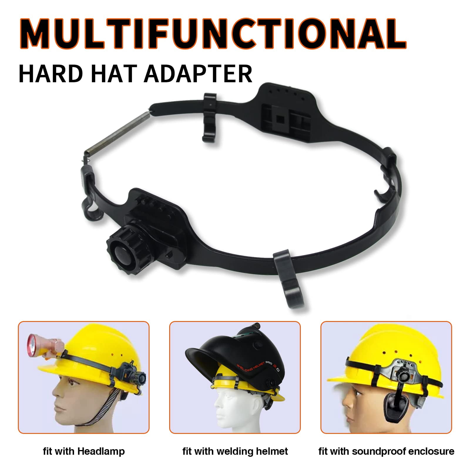 TRQWH Hard Hat Adapter Replacement Speedyloop Hard Hat Mounting System for TRQWH All Series Welding Helmets