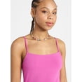 thumbnail image 2 of No Boundaries Sleeveless Square Neck Midi Dress, Women's & Women's Plus Sizes XXS-4X, 2 of 4
