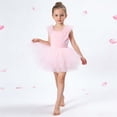 thumbnail image 2 of EnJoCho Ballet Leotards for Girls - Toddler 𝖥lutter Wing Sleeve Tutu Skirted Ballerina Dance Dress Princess Tiere𝖽 Toddler Dress, 2 of 9