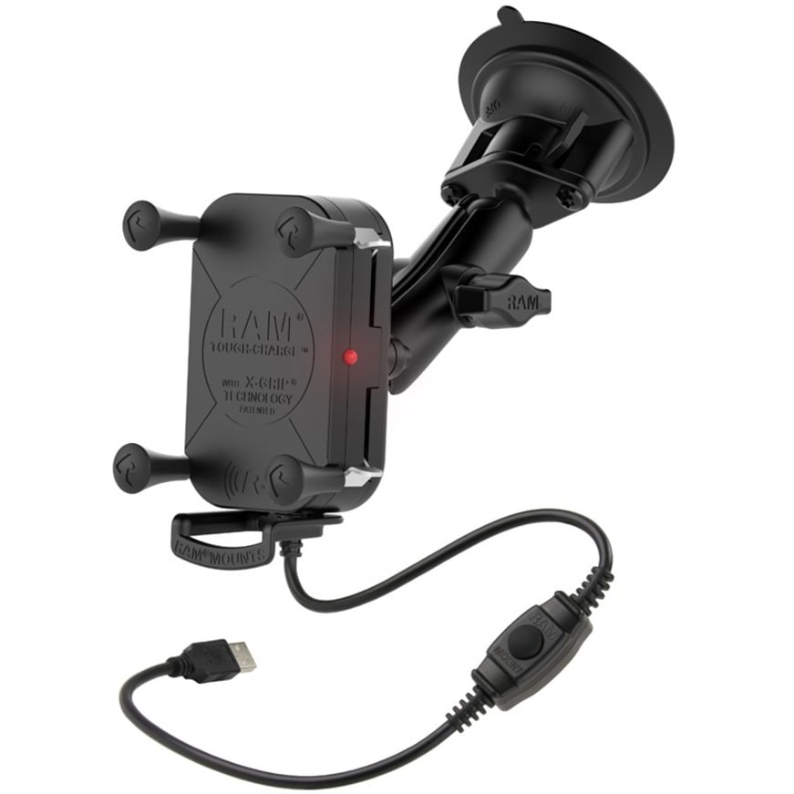ToughCharge Waterproof Wireless Charging Suction Cup Mount Walmart