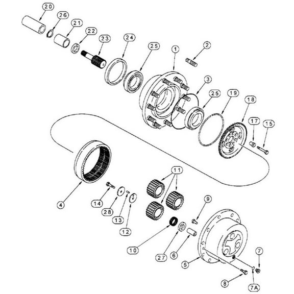 RAParts New 175978A1 Fits Case Replacement Needle Bearings 580L (Pack of 10) 168 required
