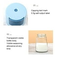 thumbnail image 4 of Salt Dispenser Press Type Seasoning Storage Bottle Hotel Kitchen Baking Barbecue Spice Washable Organizing Jar Container Pink, 4 of 10