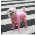 thumbnail image 2 of Mascota Impermeable Con Capucha Ropa De Lluvia Ligero Transpirable Ajustable Pet Mackintosh Outfit (Rosa, S)-Rosa-M Sincero  Electrónica, 2 of 4
