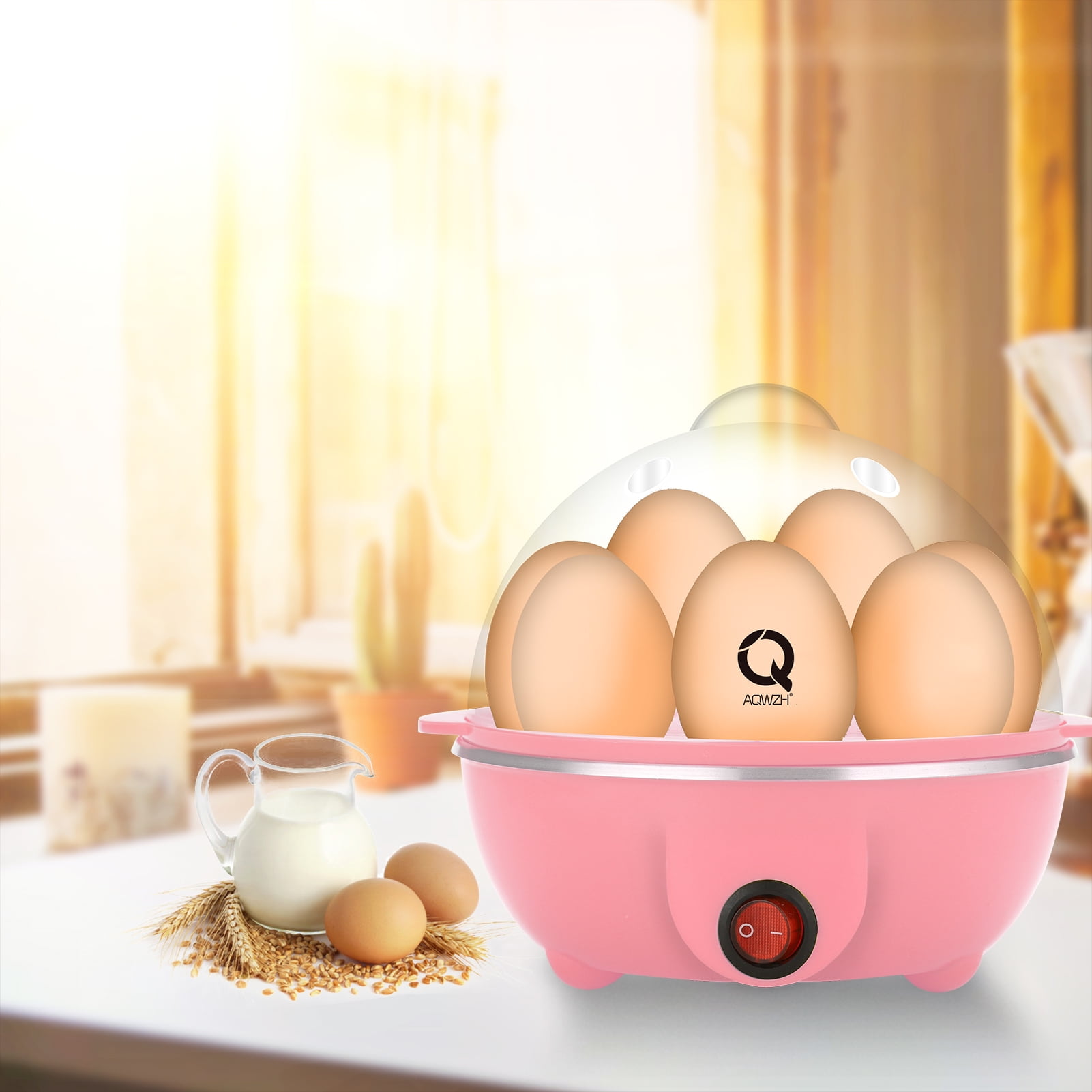 KALWEL,Egg Poacher,Rapid Egg Cooker,Egg Steamer Cooker,Egg Cooker Stainless  Steel,Boiled Egg Timer-Double Layer,Adjustable Timing,Automatic Power Off,7  Egg Capacity-Boiled Eggs,Omelette,Steamed Corn - Yahoo Shopping