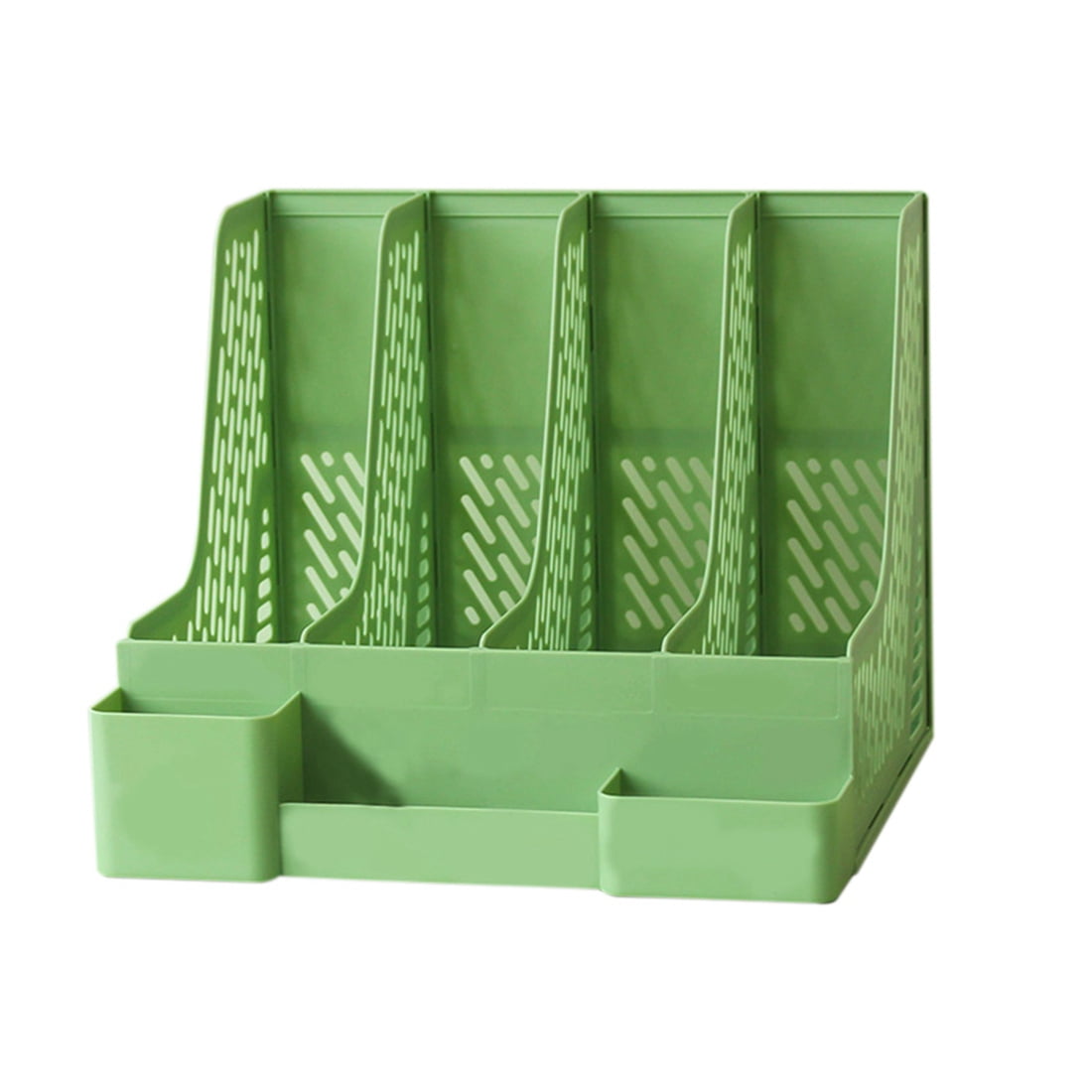 File Rack MultiLayer Ins File Box Desk Shelf Book Stand Folder Folder