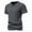 c01Gray, variant on LNWUY Men's Solid Color Retro Buttons Short-Sleeved Large Size Sports Fitness T-Shirt Shirt Fashion Casual Round Neck Blouse Shirt Green XXL