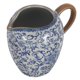 thumbnail image 1 of Blue Ceramic Creamer Pitcher for Milk Pouring with Handle, 1 of 4