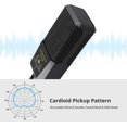 thumbnail image 3 of Condenser Mic,Large Diaphragm Cardioid Condenser Microphone Unidirectional Mic with Shock Mount Cable for Gaming Podcasting Recording, 3 of 8