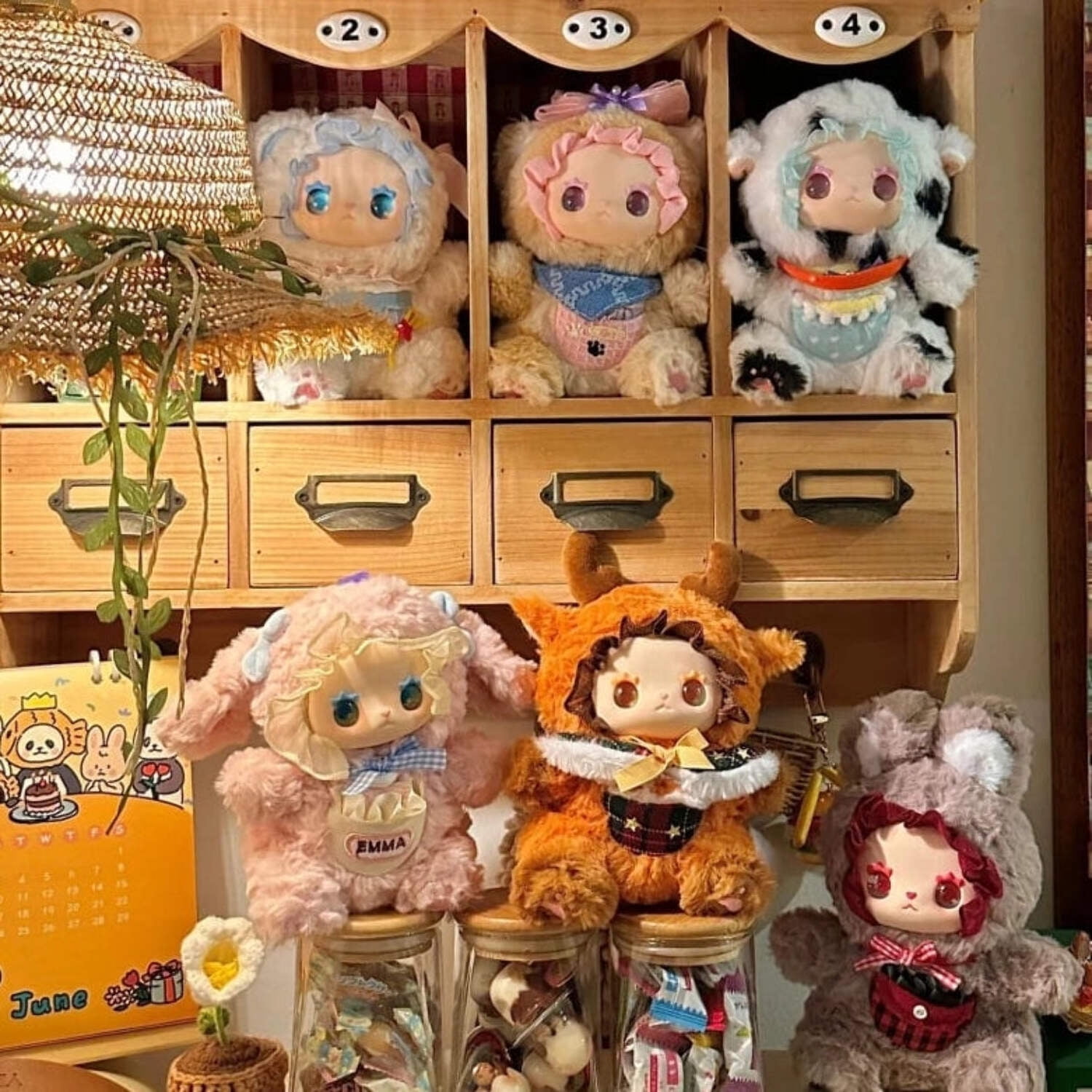 Kika Goods Lovely Emma Pocket Zoo Series Plush Single Blind Box