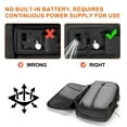 thumbnail image 3 of Vacuum Backpack Travel with Built-in Pump 80L Expandable Travel Backpack with Vacuum System, TSA Lock Water Resistant Carry-On Backpack, 3 of 8