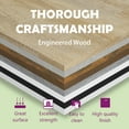 thumbnail image 3 of vidaXL Floating Shelf Wall Bookshelf Board for Living Room Engineered Wood, 3 of 4