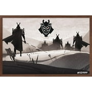 G2 Esports - Samurai Wall Poster, 14.725" x 22.375" Framed