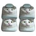 thumbnail image 5 of Fotbe Funny Cat Pattern Automotive Seat Covers for Cars Trucks and SUVs – Car Seat Covers for Front Seats,Protective Seat Covers,Vehicle Seat Covers, Set of 2, 5 of 9