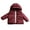 Red, variant on Wangmeiwg Girls Winter Down Jacket Warm Windproof Hooded Coat For Autumn And Cold Season 7-8 Years Brick Red