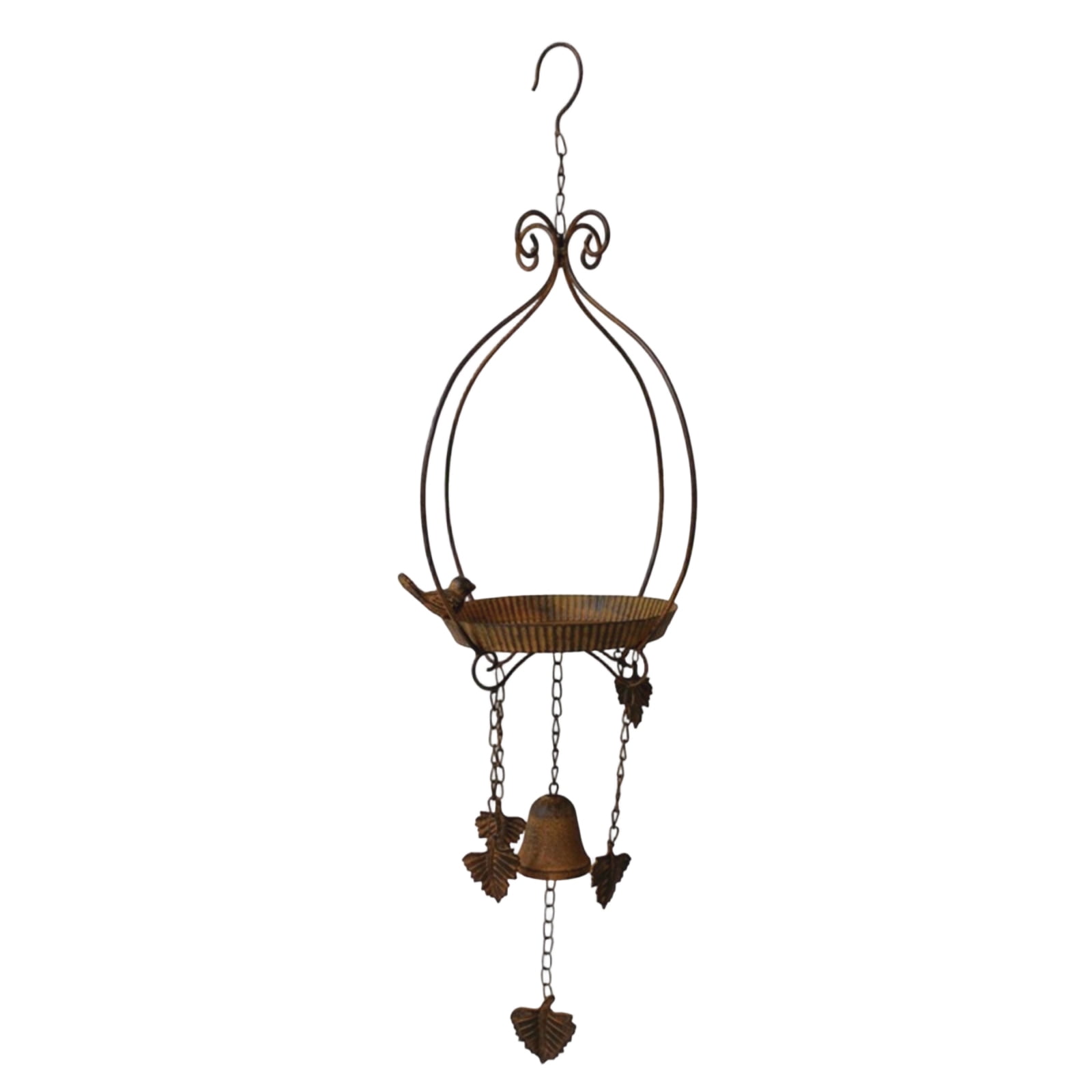 Unique Bird Feeder Decorative Resin Bird Feeder for Garden Patio Yard Outdoor Decor