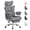 Gray, variant on CONCETTA Ergonomic Big and Tall Office Chair, Scratch-Resistant PU Leather Executive Desk Chair with Spring Lumbar Support Gray