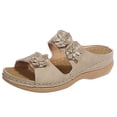 thumbnail image 2 of Mostsola Summer Sandals for Women 2025 Bohemian Comfortable Wedge Orthopedic Slides Walking Shoes, 2 of 6