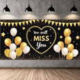 thumbnail image 6 of Gold Stars Farewell Banner Heart Design Glitter Balloons for Goodbye Party Retirement Event Indoor Celebration, 6 of 8