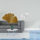 thumbnail image 2 of 1 pieza de escultura de hierro forjado con hojas de ginkgo, arte de pared, estatua de toro, figura de resina única, decoración adecuada para salas de, 2 of 8