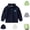 Navy, variant on YOUYEDIAN Back to School Boys Polo Shirt Kids Long Sleeve Collared School Uniform Toddler Soft Cotton Shirts