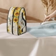 thumbnail image 3 of HELLHERO Portable Iron Storage Bag Dragonfly Sunflowers Lightweight Organizer Portable Travel Steamer Carrier Bag, Case Only, 3 of 6