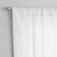 thumbnail image 3 of (2 pack) Mainstays Tie Up Balloon Shade 63" Valance, Poletop Arctic White, Polyester, Sheer, Adult, 3 of 6