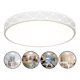 thumbnail image 1 of Lampara De Techo Led Plafon De Luz Calida 3000k 22w Blanco HomeFits, 1 of 2