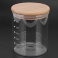 thumbnail image 2 of Food Storage Jar with Bamboo Lid High Borosilicate Glass Food Container for Kitchen600ml, 2 of 4