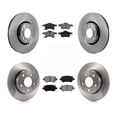 thumbnail image 1 of Transit Auto Front Rear Disc Brake Rotors and Semi-Metallic Pads Kit for Car 2008-2009 Saturn Astra K8S-101158, 1 of 11
