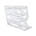 thumbnail image 2 of Soporte para huevos para refrigerador, organizador de huevos, ahorro de espacio, contenedor de almacenamiento de huevos creativo para refrigerador Borrar 4 niveles, 2 of 9