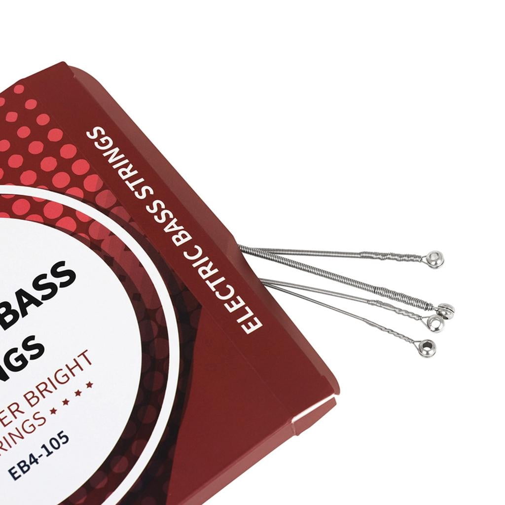 Yihuala Electric Bass Guitar Strings Replacement 4/5-String Bass Bright String Stable Sound Hexagonal Carbon Steel Bass Strings