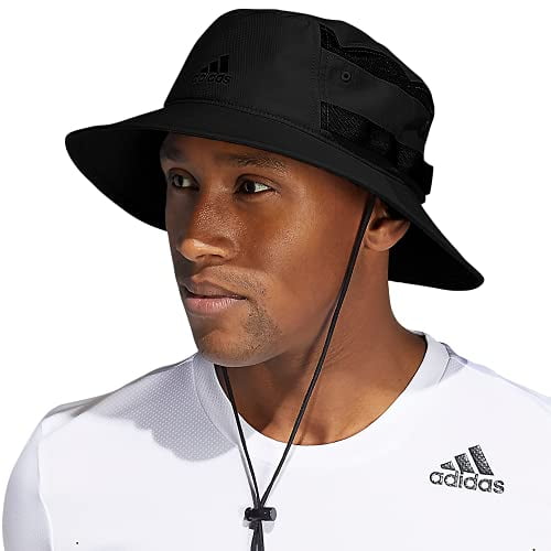 Adidas Men's Victory Iii Bucket Hat, Black, L/Xl Black Large