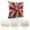 thumbnail image 4 of YINGXI Let Freedom Ring Red White Flower Throw Pillow Covers, USA Flag Cushion Case for Sofa CoucH 22x22in, 4 of 5
