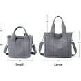 thumbnail image 2 of Small Tote Bag with Zipper Tote Bag for Women Canvas Crossbody Bag Shoulder Bag Satchel Hobo Bag Messenger Bag 2024, 2 of 7