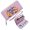 Purple, variant on GEEAD Lightweight Women's Clutch Wallet Wallet with Wrist Strap for Women Pumpkins Autumn Leaves Cinnamon Sticks Everyday Wallet Romantic Gift for Wife & Girlfriend