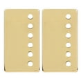 thumbnail image 2 of Guitar Pickup Shell, High Strength Not Easy To Damage Nickel Material Electric Guitar Pickup Shell, For Electric Guitars Guitar Lovers Gold, 2 of 8