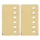 thumbnail image 4 of 2 uds carcasa para pastilla de guitarra eléctrica cubierta de níquel 50mm y 52mm Accesorios para Instrumentos Musicales dorado, 4 of 14