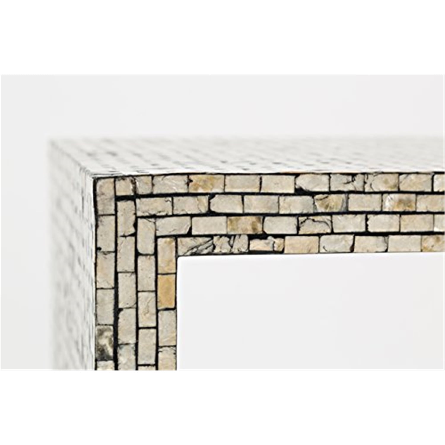 Global Archive Capiz Basket Weave Nesting Tables (Set of 3)ColorMulti