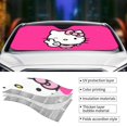 thumbnail image 5 of Windshield Sun Shade Foldable Car Front Window Sunshade For Car Suv Trucks Vans - Best Heat Shield Blocker Visor Cover Blocks Uv Rays And Keeps Your Vehicle Cool-Medium, 5 of 5