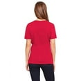 thumbnail image 2 of Ladies Relaxed Jersey V Neck T Shirt, 2 of 2