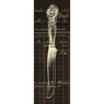 thumbnail image 2 of Z Studio 9x18 Gold Ornate Wood Framed with Double Matting Museum Art Print Titled - Knife Document, 2 of 4