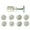 C, variant on YIEMEEN Flower Pattern Moon Cake Mold Cookie Stamps Hand Press Cookie Dessert Cutters